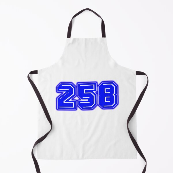 Item preview, Blue Number 258 designed and sold by sport-blue.