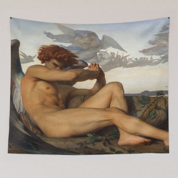 Item preview, Lucifer by Cabanel designed and sold by academic-art.