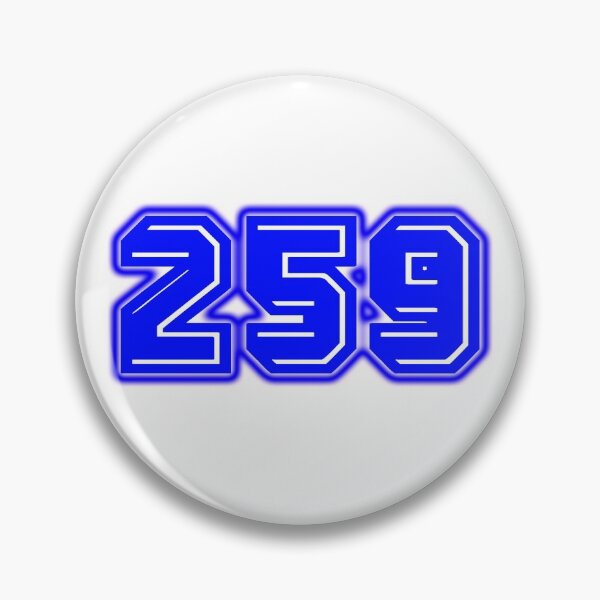Item preview, Blue Number 259 designed and sold by sport-blue.