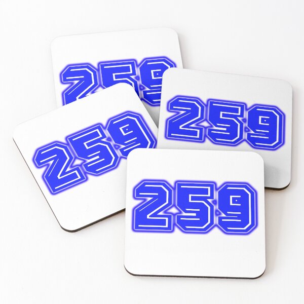 Item preview, Blue Number 259 designed and sold by sport-blue.