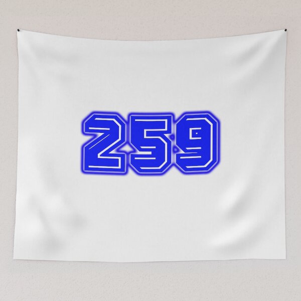 Item preview, Blue Number 259 designed and sold by sport-blue.