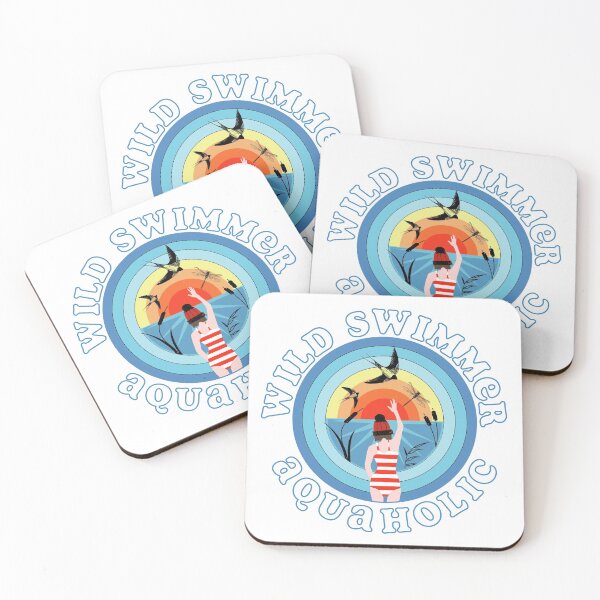 Item preview, Wild Swimmer  Wild Swim Retro designed and sold by CjbdIOW.