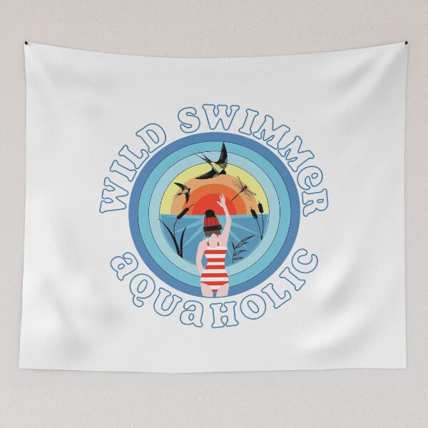 Item preview, Wild Swimmer  Wild Swim Retro designed and sold by CjbdIOW.
