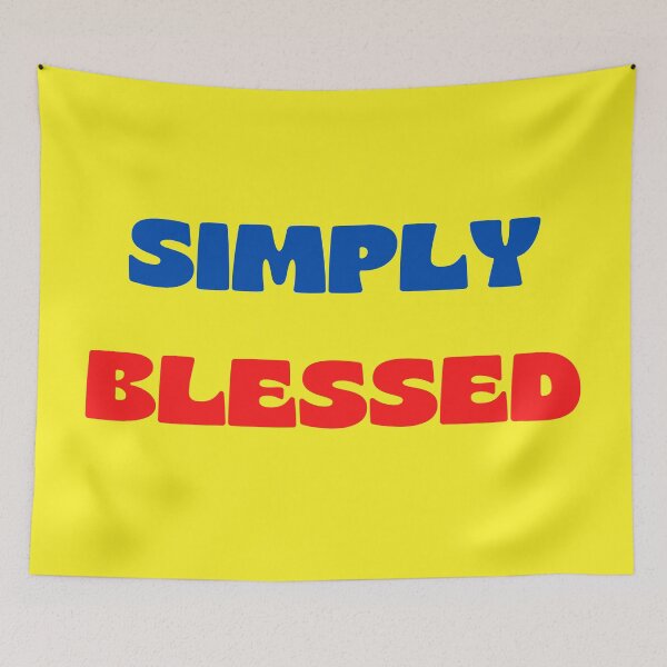 Item preview, Simply blessed designed and sold by Prayingwarrior.