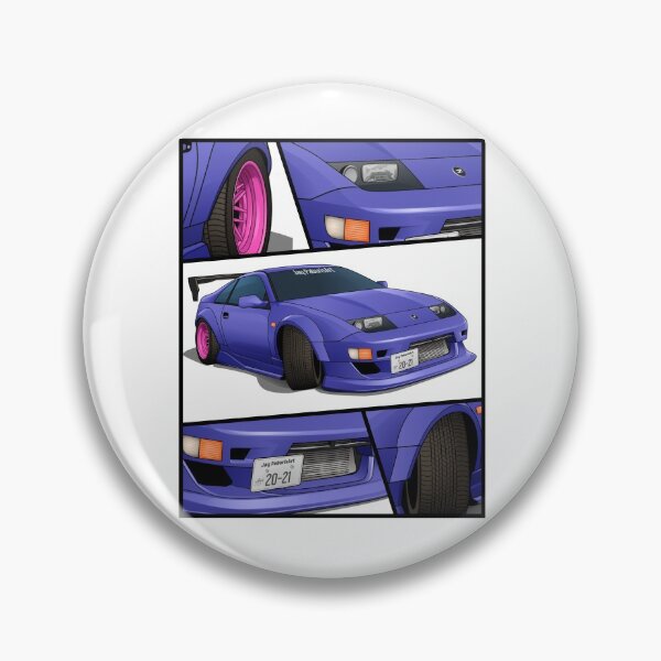 Item preview, Legendary car - 300ZX purple designed and sold by JayPaburisat.