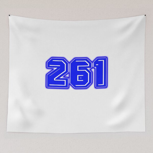 Item preview, Blue Number 261 designed and sold by sport-blue.