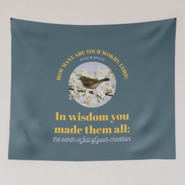 Item preview, Psalm 104:24 Summer Bible Verse designed and sold by garmentoffaith.