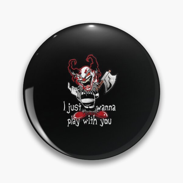 Item preview, Evil Clown Horror Killer I Just Wanna Play Scary designed and sold by dothinhchu.