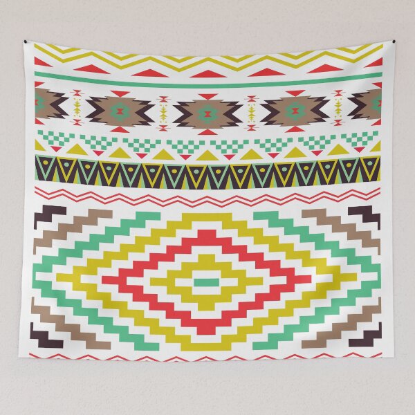 Item preview, Tribal Pattern - Spiritual Tribal Design - Kaleidoscope - Ethnic Theme - Colorful - Lines - Shapes designed and sold by EyeAmGod.