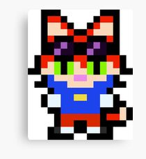 Pixel Blinx Canvas Print