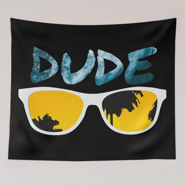 Item preview, Dude Summer Sunglasses designed and sold by GL Digital Artwork .