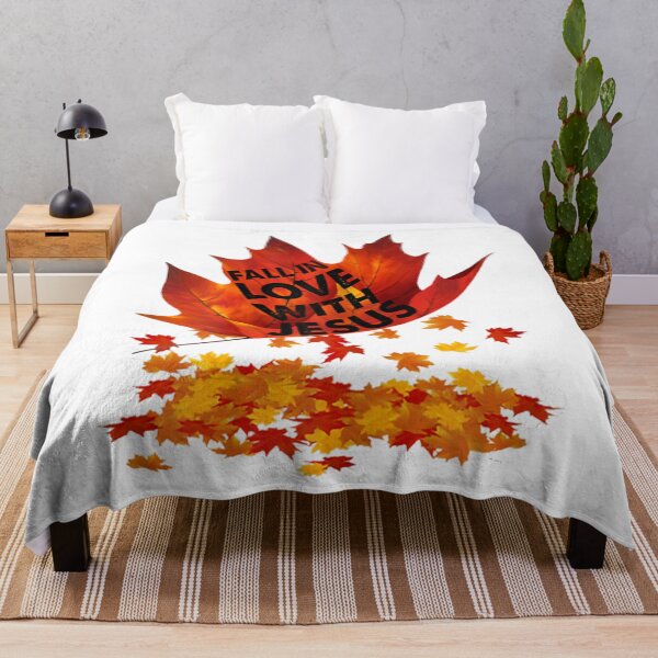 Item preview, Fall In Love With Jesus Fall Leaves Autumn Gift Christian  designed and sold by JethroShop.