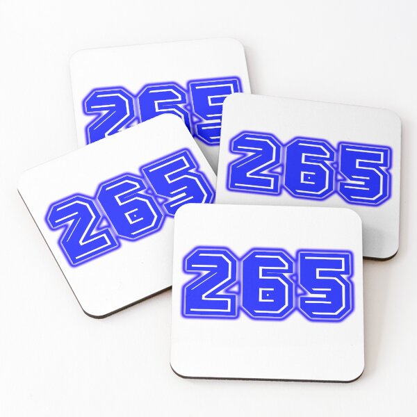 Item preview, Blue Number 265 designed and sold by sport-blue.