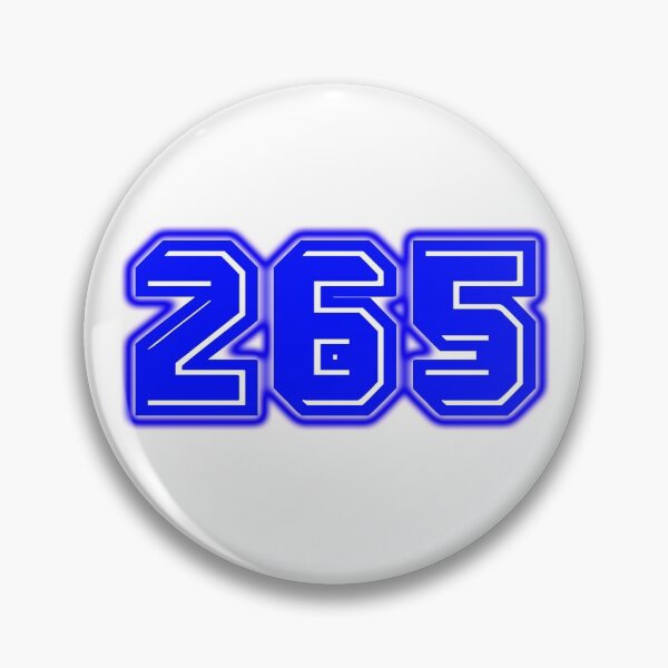 Item preview, Blue Number 265 designed and sold by sport-blue.