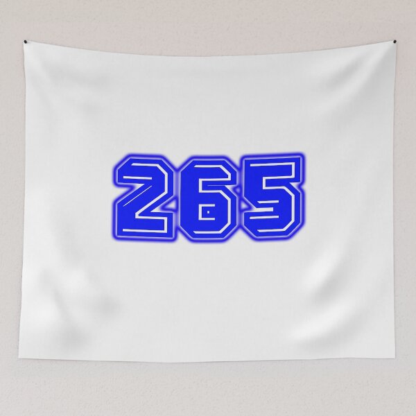 Item preview, Blue Number 265 designed and sold by sport-blue.