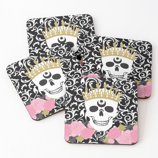 Item preview, Skull Roses designed and sold by CurlyFayeDesign.
