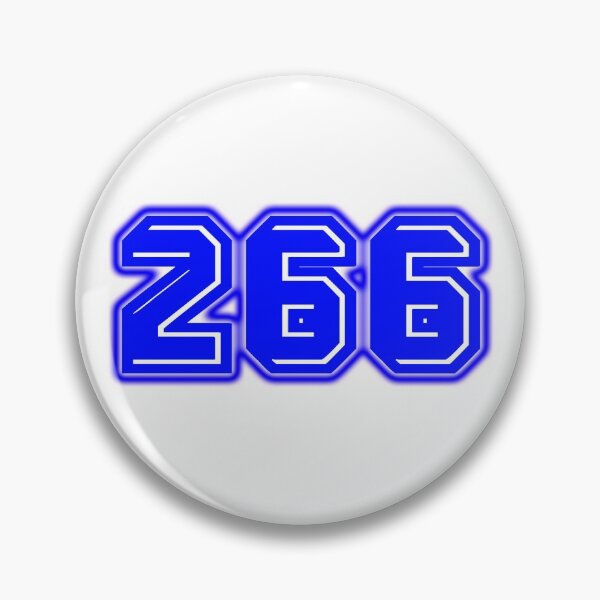 Item preview, Blue Number 266 designed and sold by sport-blue.