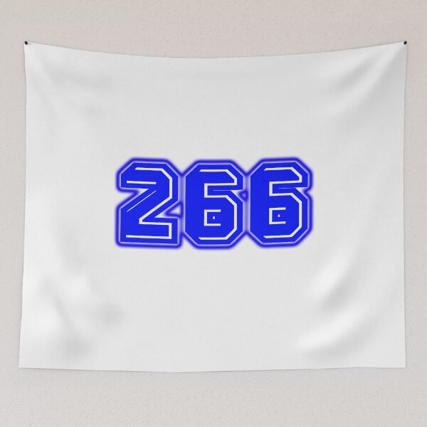 Item preview, Blue Number 266 designed and sold by sport-blue.