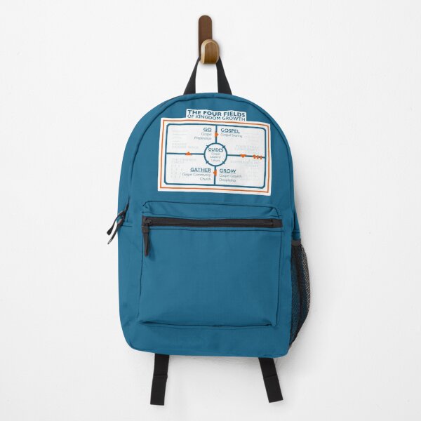 Item preview, Four Fields of Kingdom Growth (Blue and Orange) designed and sold by Waconia Design Co..
