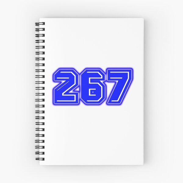 Item preview, Blue Number 267 designed and sold by sport-blue.