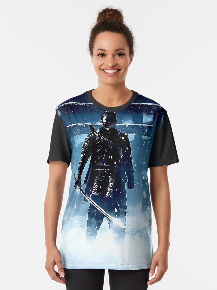 Men/'s Women/'s All Sizes High Quality Graphic Shirt Jin Sakai Ghost of Tsushima T-Shirt