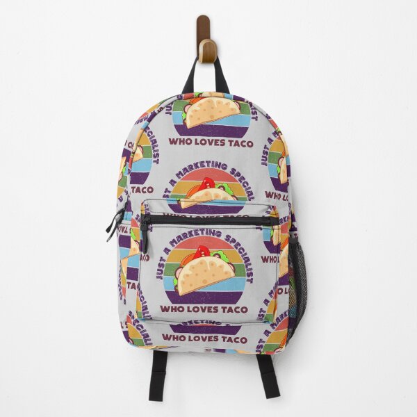 Item preview, Just a marketing specialist who loves taco, dark text ,marketing specialist job, marketing specialist humor, marketing specialist joke, marketing specialist meme, designed and sold by SGS-.