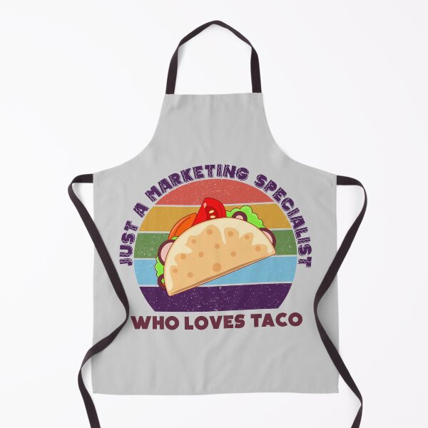 Item preview, Just a marketing specialist who loves taco, dark text ,marketing specialist job, marketing specialist humor, marketing specialist joke, marketing specialist meme, designed and sold by SGS-.