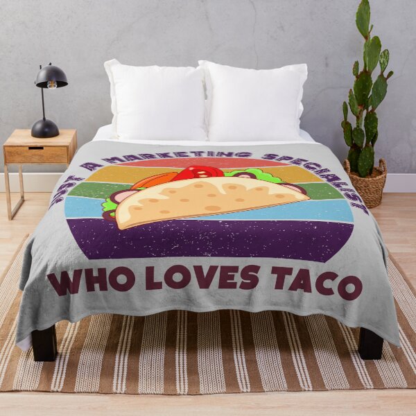 Item preview, Just a marketing specialist who loves taco, dark text ,marketing specialist job, marketing specialist humor, marketing specialist joke, marketing specialist meme, designed and sold by SGS-.
