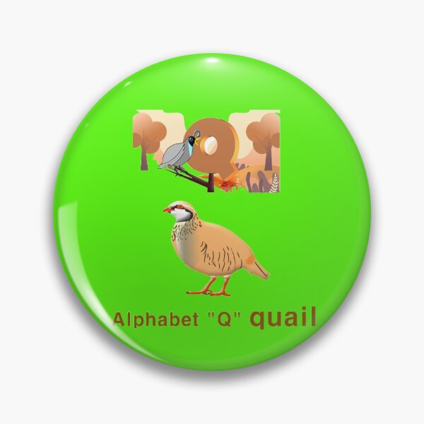 Item preview, Alphabet study "Q" quail designed and sold by mostheristore.