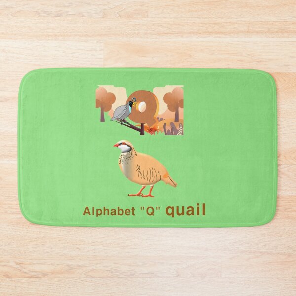 Item preview, Alphabet study "Q" quail designed and sold by mostheristore.