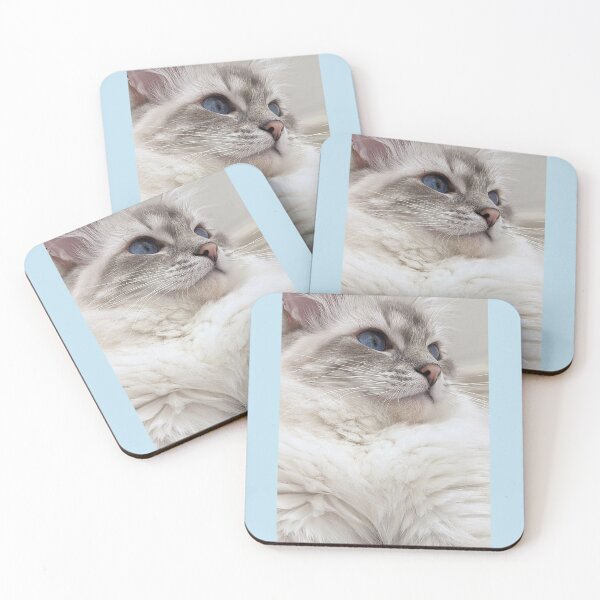 Item preview, Saoirse the lynx ragdoll cat designed and sold by Fluffycat2020.