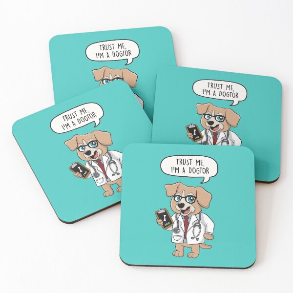 Item preview, Trust Me, I'm a Dogtor - Funny Dog Doctor Gift designed and sold by LEFDDesigns.