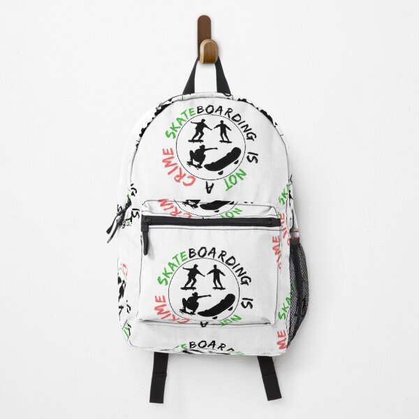 Item preview, Skateboarding Is Not A Crime designed and sold by Quadghouls.