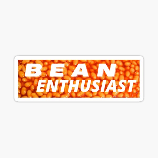 Item preview, BEAN ENTHUSIAST BUMPER STICKER designed and sold by emfembot.