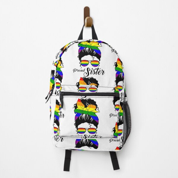 Item preview, Womens Proud Sister - Day Gay Pride LGBT-Q Sister designed and sold by ZacharyMarcus.