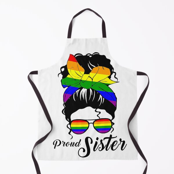 Item preview, Womens Proud Sister - Day Gay Pride LGBT-Q Sister designed and sold by ZacharyMarcus.