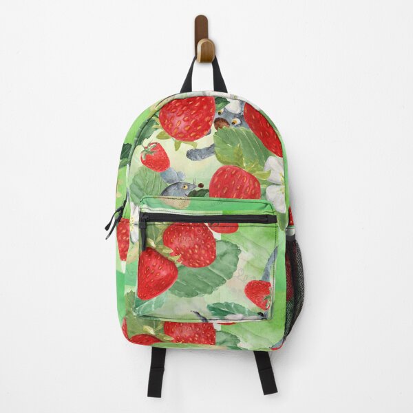 Item preview, Cat and Mouse in a Strawberry Field designed and sold by MagicStrawberry.