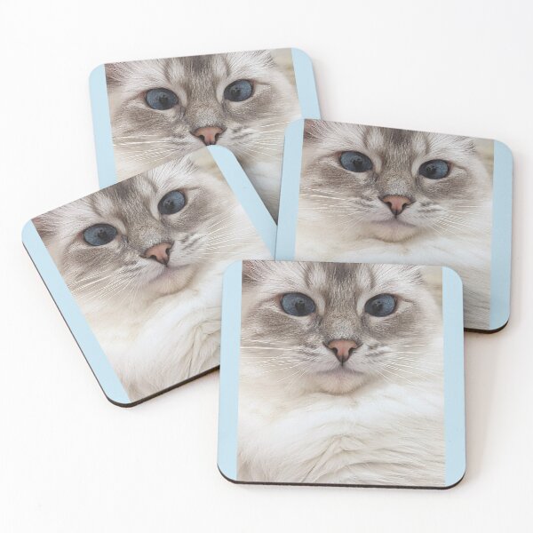 Item preview, Saoirse the lynx ragdoll cat designed and sold by Fluffycat2020.