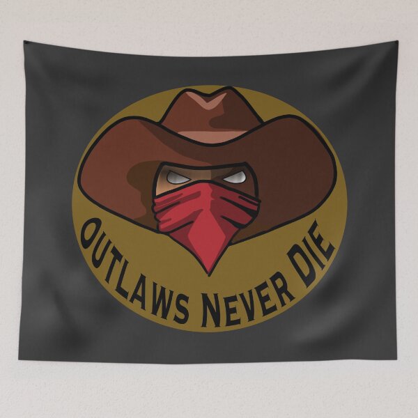 Item preview, Outlaws Never Die designed and sold by aniicreates.