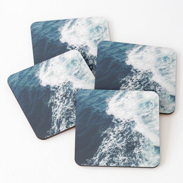 Item preview, Blue Ocean Waves Crushing designed and sold by Luxxe87.