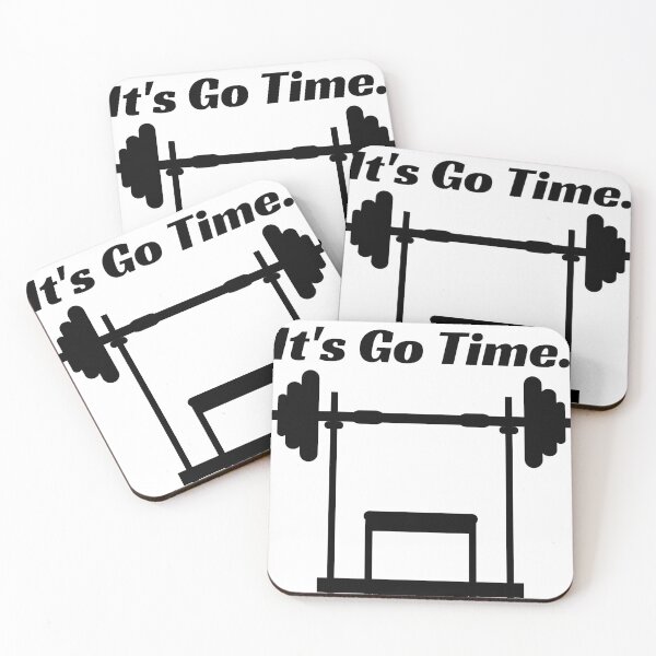 Item preview, Flat Bench Press " It's Go Time " designed and sold by RiseSetOnline.