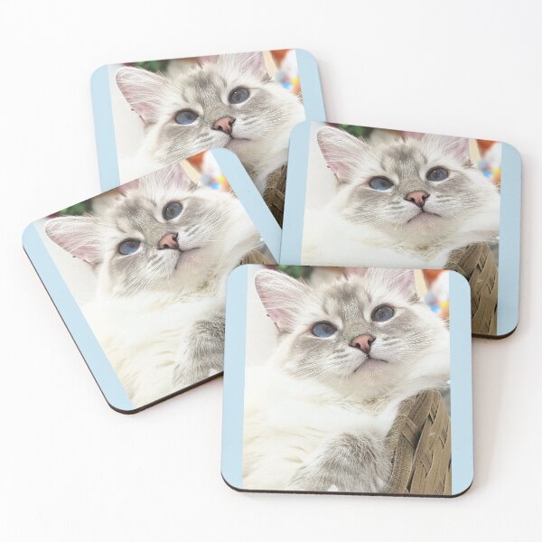 Item preview, Saoirse the lynx ragdoll cat designed and sold by Fluffycat2020.