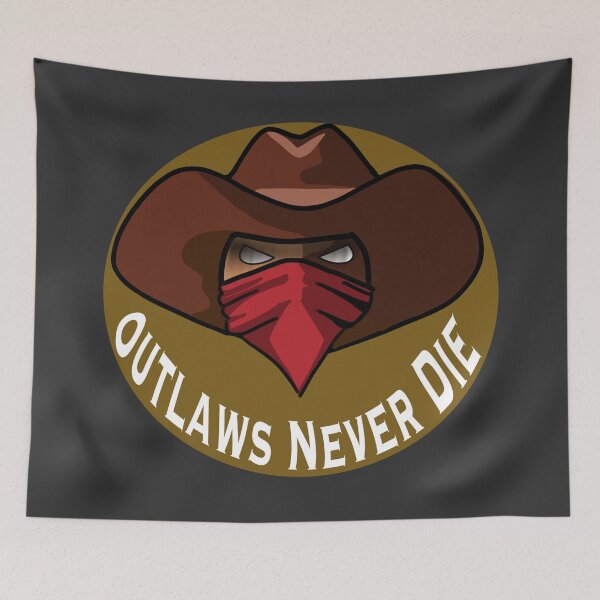 Item preview, Outlaws Never Die designed and sold by aniicreates.