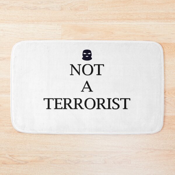 Item preview,  Funny t-shirt - Not A Terrorist  designed and sold by HassanWagag.