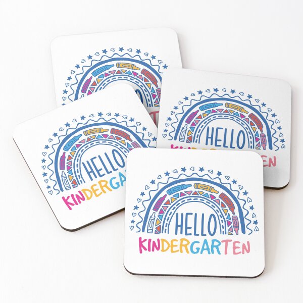 Item preview, Hello Kindergarten Rainbow , Back to School  - Rainbow Crayon designed and sold by ShutterKapan.