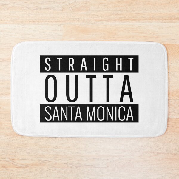 Item preview, Straight Outta Santa Monica California  designed and sold by Teelogic.