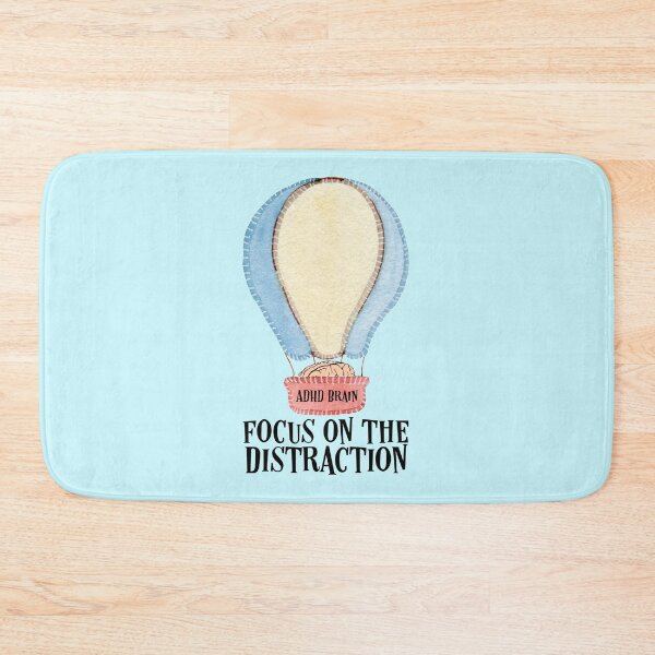 Item preview, #ADHD Brain - Focus On The Distraction Hot Air Balloon, Attention Deficit Hyperactive Disorder designed and sold by MJDezigns.