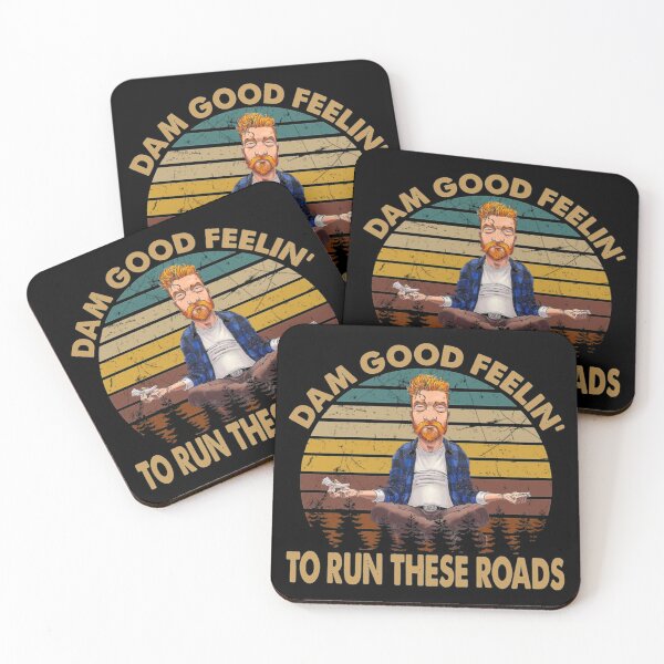 Item preview, Retro Dam Good Feelin To Run These Roads Tyler Darling Childers designed and sold by Boel  Sandberg.