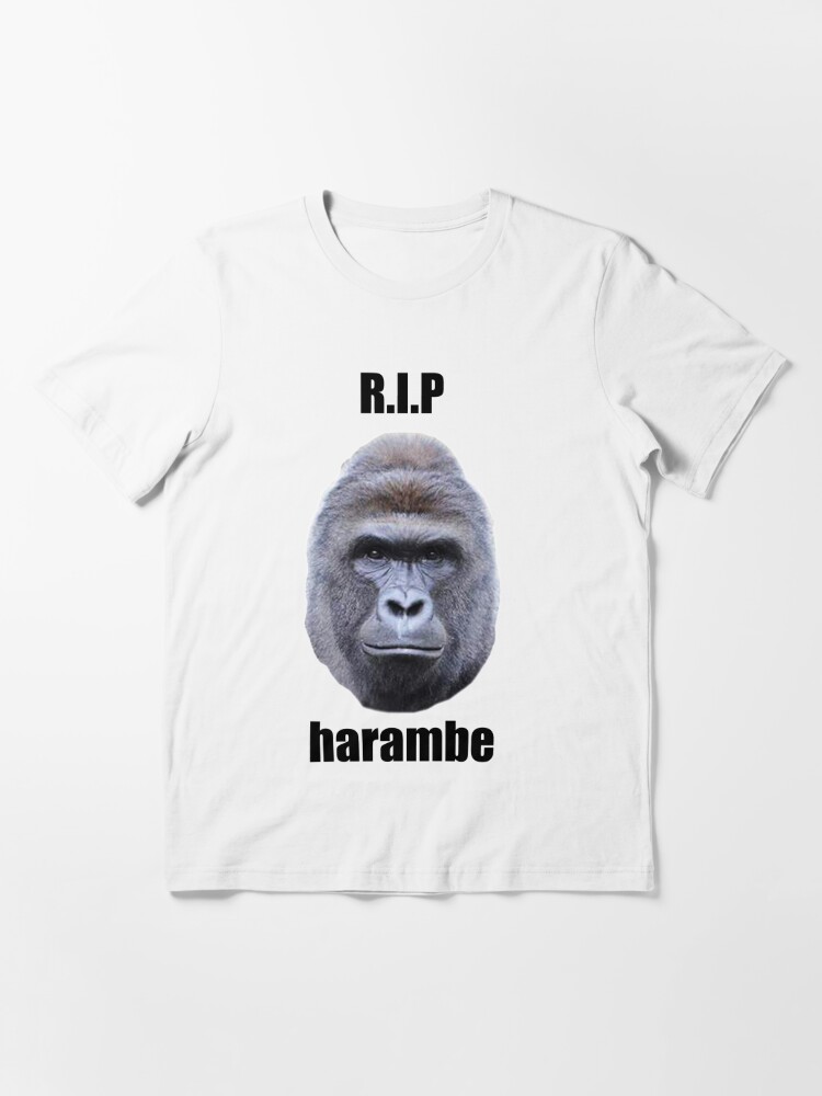 PMT Harambe T-shirt, rip Harambe Essential T-Shirt for Sale by