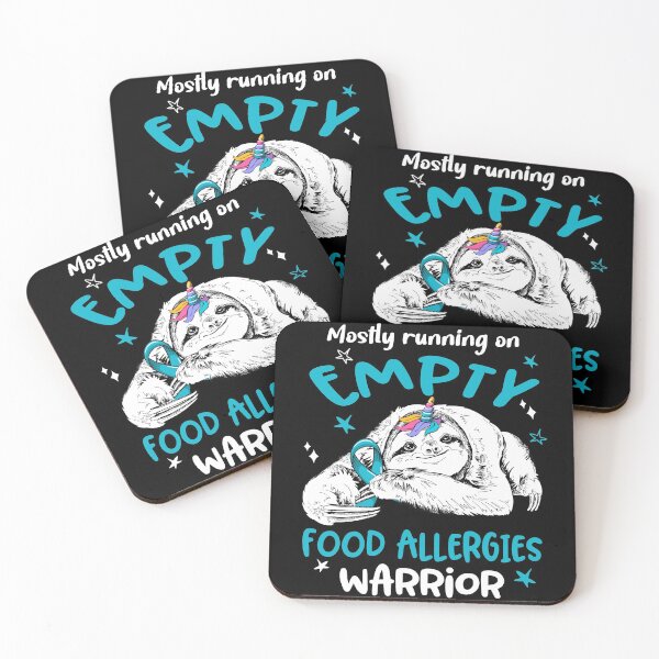 Item preview, Mostly running on Empty Food Allergies Warrior designed and sold by ElizabethS809.